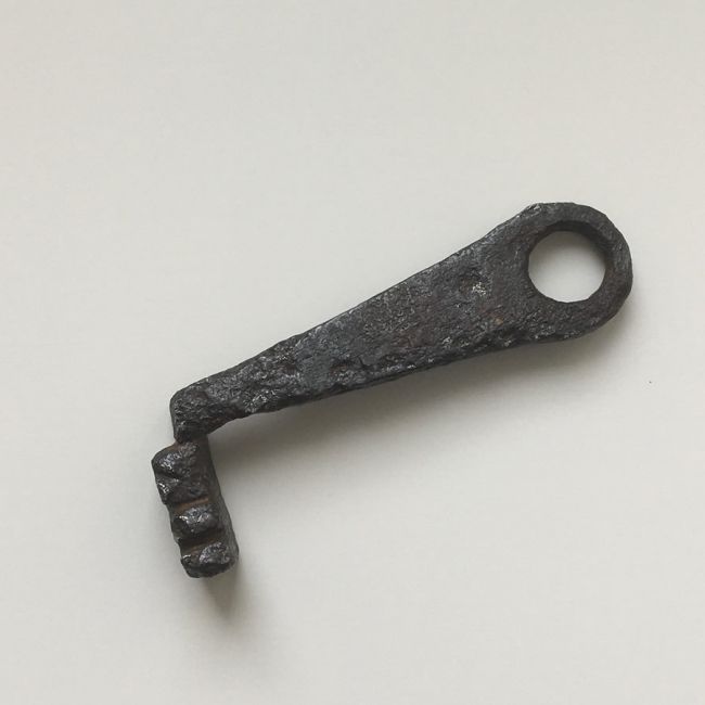 Römischer Schlüssel aus Eisen - 1. bis 2. Jahrhundert n. Chr., römische Kaiserzeit
