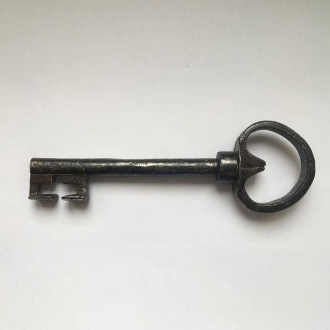 Großer Barock-Schlüssel aus Eisen